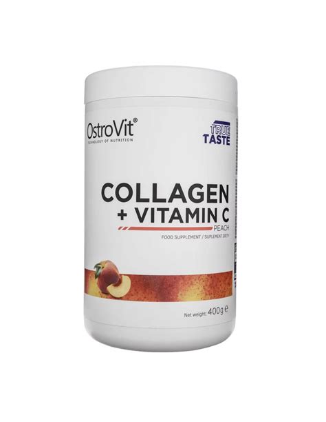 Ostrovit Collagen Vitamin C Brzoskwinia G