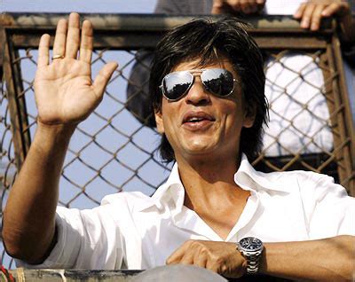 bollywood fan: Shahrukh Khan at the Palm in Dubai for New Year’s Eve