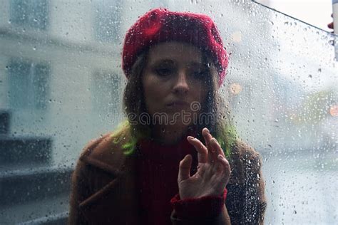 103 Sad Woman Touching Window Glass Photos Free And Royalty Free Stock