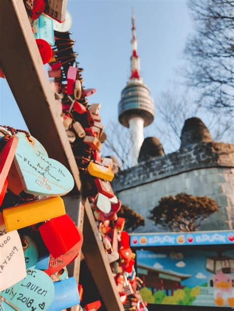 Love Locks At Seoul Tower