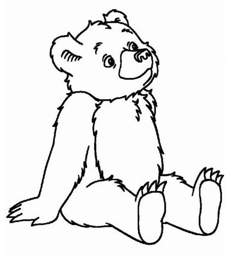 Little Bear Coloring Pages - Free Coloring Pages Printables