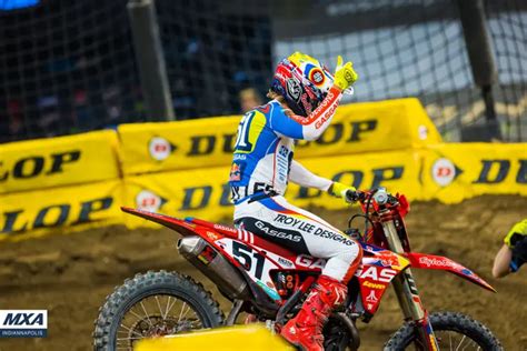 Indianapolis Supercross Main Event Race Results Motocross