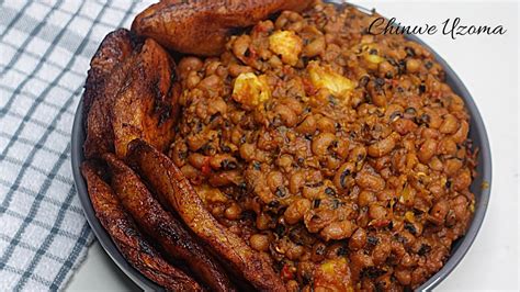 Nigerian Beans Porridge Recipe How To Make Stewed Beans Chinwe