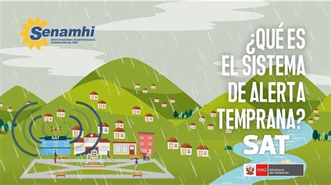 Aprende Con El Senamhi Sistema De Alerta Temprana Ante Lluvias