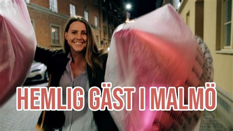 HEMLIG GÄST I MALMÖ VLOGG YouTube