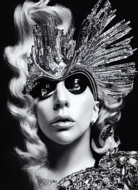 Lady Gaga Styled By Nick Knight Posing Artpop The Stable Diffusion