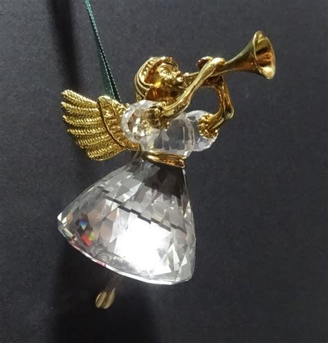 【目立った傷や汚れなし】【美品】christmas Memories Angel With Trumpet Ornament 1996 天使