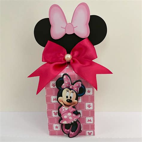 Kit Personalizados Minnie Rosa 20 peças Elo7