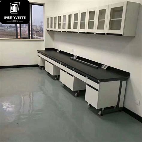 High Quality Laboratory Furniture Wood And Steel Lab Bench With H Frame