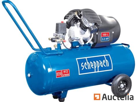 Scheppach Hc Dc Compressor Construction Compressors Auctelia