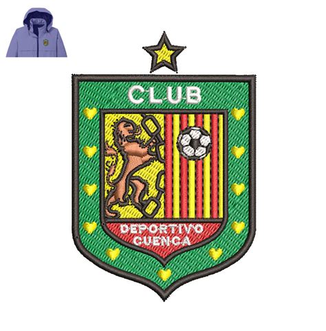 Deportivo Cuenca Embroidery logo | Embroidery Logo Near me