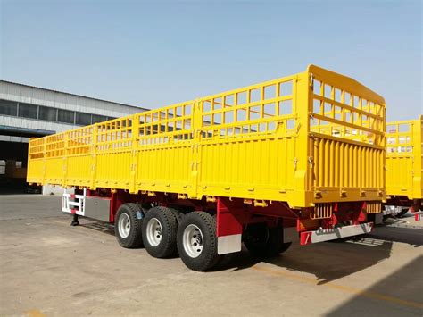 High Quality Trailer Axle Semitrailer Trailer Cargo Trailer Fence