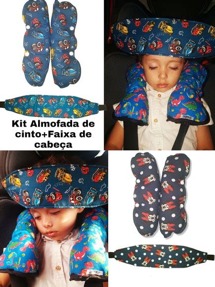 Kit Cinto De Seguranca E Almofada Para Cabeca Produtos Elo