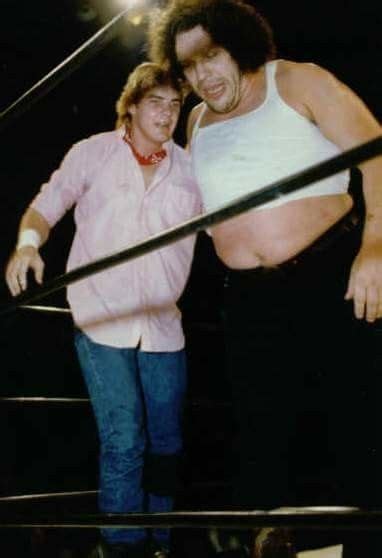 Barry Windham And Andre The Giant 1983 Cwf Andre The Giant Wrestling Wwf