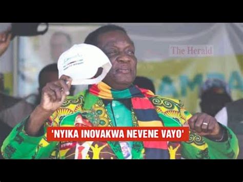 Watch President Mnangagwa Nyika Inovakwa Nevene Vayo Bulilima Rally