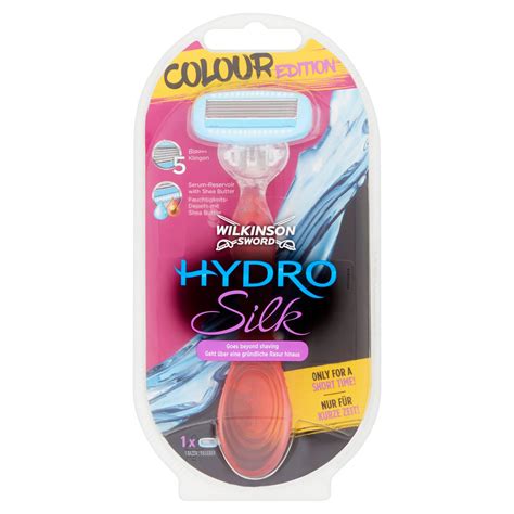 Wilkinson Sword Hydro Silk Colour Edition Razor Mens Toiletries