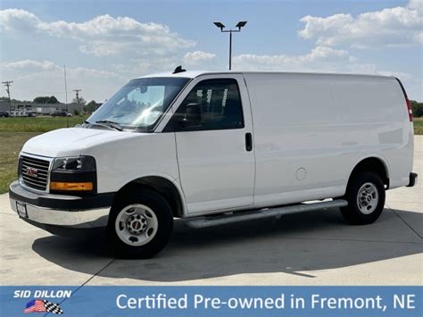 Certified Pre Owned 2021 GMC Savana Cargo Van VAN 2500 135 RWD Cargo