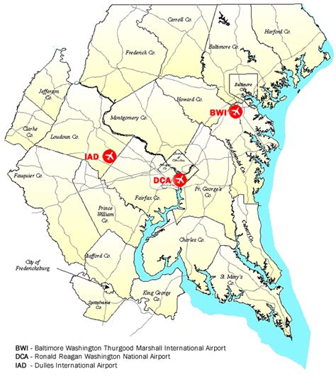 Airports In Maryland Usa