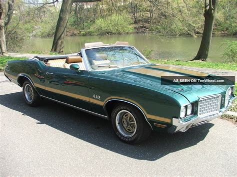 1972 442 Cutlass Supreme Convertible 442