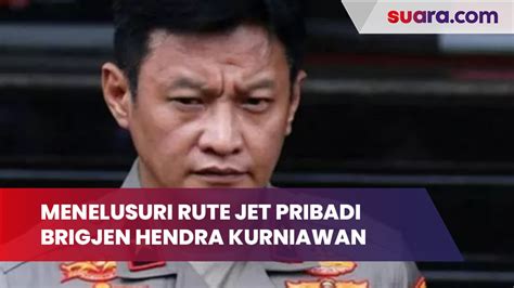 Jet Pribadi Brigjen Hendra Kurniawan Milik Mafia Judi Kerap Dipakai