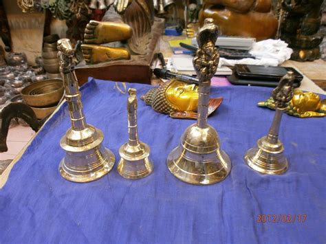 Golden Brass Temple Bell For Worship At Rs 700 Kilogram S In New Delhi Id 3619174255