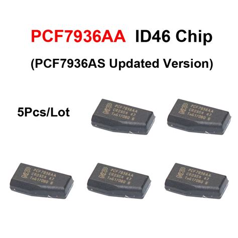 Pcs Lot Pcf Aa Id Crypto Chip Transponder Blank Chip Pcf As