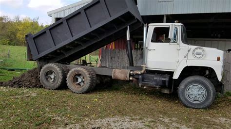 1975 Ford Tandem Axle Dump Truck Detroit Diesel Youtube