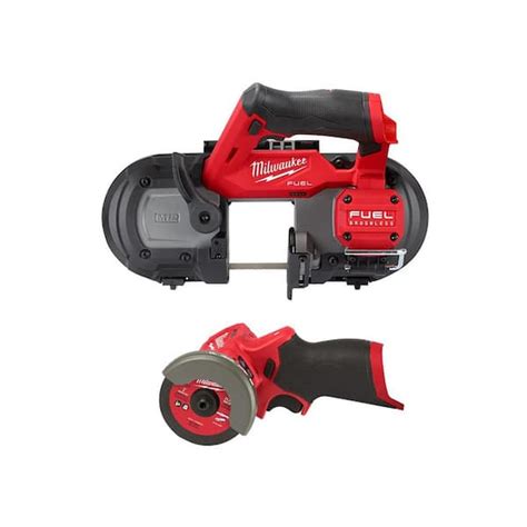 Milwaukee M12 Fuel 12v Lithium Ion Cordless Compact Band Saw With 3 In