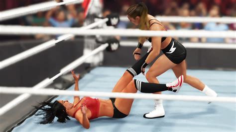 Wwe K Ronda Rousey Vs Nikki Bella Gameplay Ps Uhd K Fps