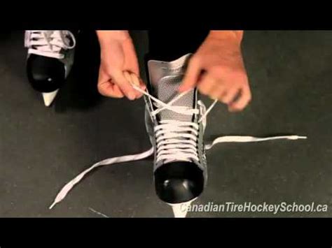 How To Tie Your Skates YouTube