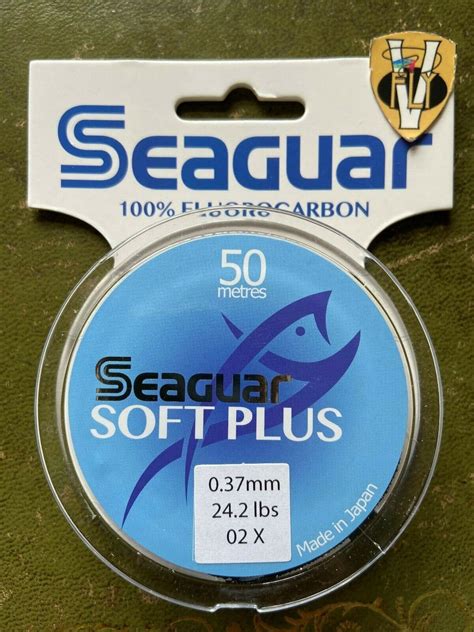 50 Meter Spools Seaguar Grand Max Soft Plus Fluorocarbon Tippet 7