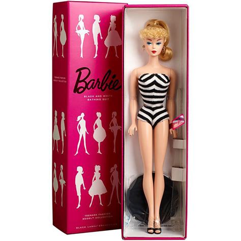 Black White Bathing Suit Barbie Doll CFG04 BarbiePedia