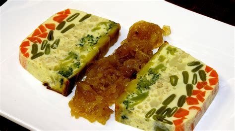 Terrina De Verduras Naturales Con Compota De Cebolla Magda Carlas Y