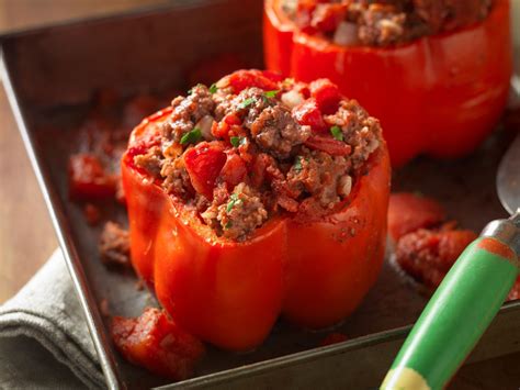 Stuffed Peppers In Tomato Juice Hungarian Paprika