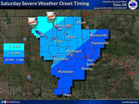 Severe Storms Possible Saturday Night Forecasters Say