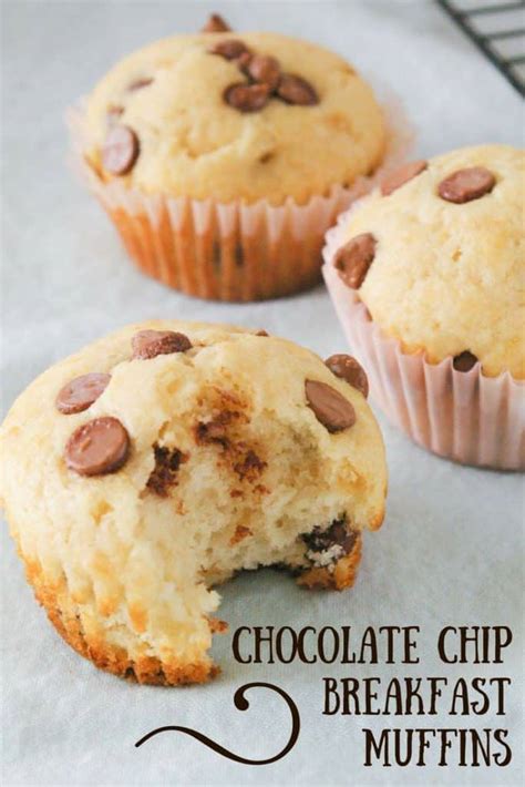 Chocolate Chip Breakfast Muffins Mindee S Cooking Obsession