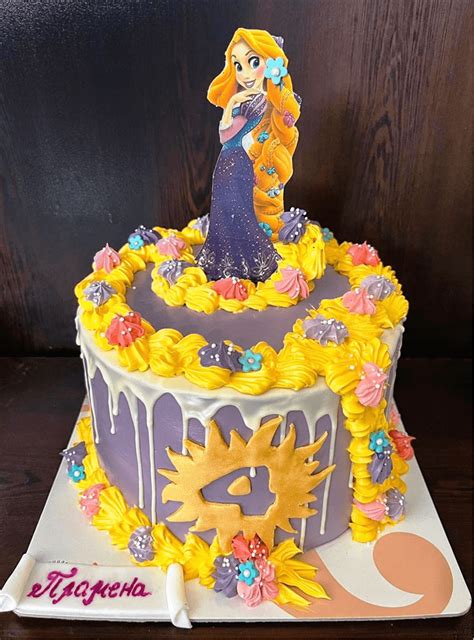 Rapunzel Birthday Cake Ideas Images Pictures