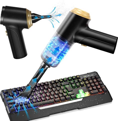 Amazon Famaster Compressed Air Duster Mini Vacuum Keyboard