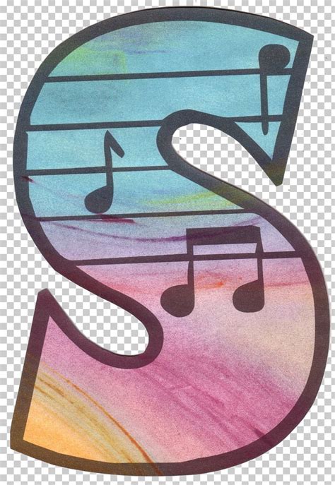 Music Notes Clip Art Letters Alphabet