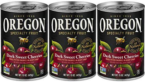 Oregon Specialty Fruit Dark Sweet Cherries Pitted All Natural 15