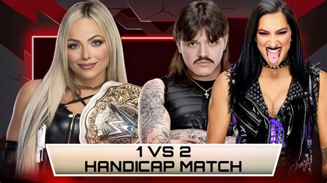 Wwe K Vs Handicap Match Liv Morgan Vs Dominik Mysterio Rhea