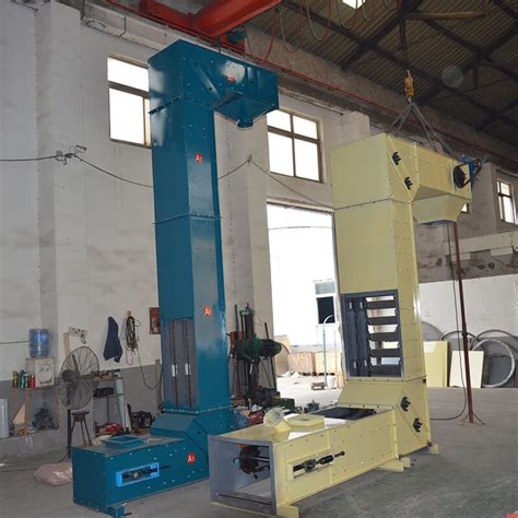 Vertical Flexible Ztype Bucket Elevator Conveyor Grain China Z Type