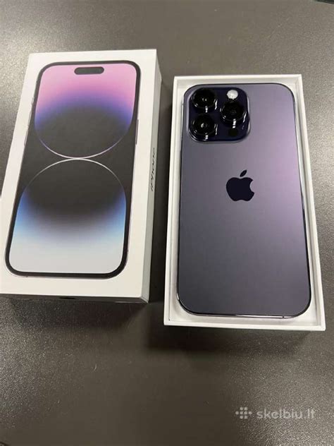 Kaip Naujas IPhone 14 Pro 256gb Su Apple Garantija Skelbiu Lt