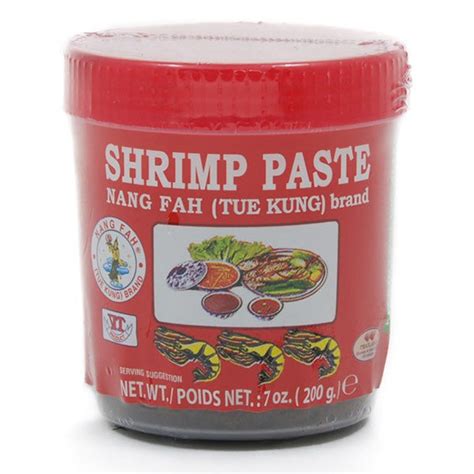 Thai Shrimp Paste 200g Tub By Nang Fah Thai Food Online Authentic Thai Supermarket