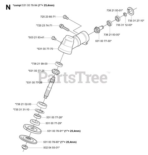 Husqvarna 142 RJ - Husqvarna Brush Cutter (2003-01) BEVEL GEAR Parts ...