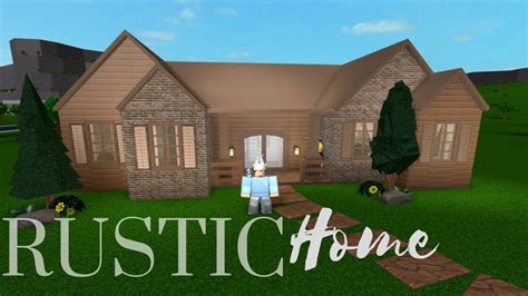 Bloxburg Rustic Home 31k Youtube