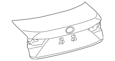 Lexus Oem Trunk Lid Part Oem Vehicle Parts