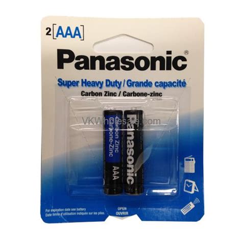 Panasonic Aaa 4 Pk Batteries Wholesalepanasonic Aaa 4 Pack Batteries Super Heavy Duty Power