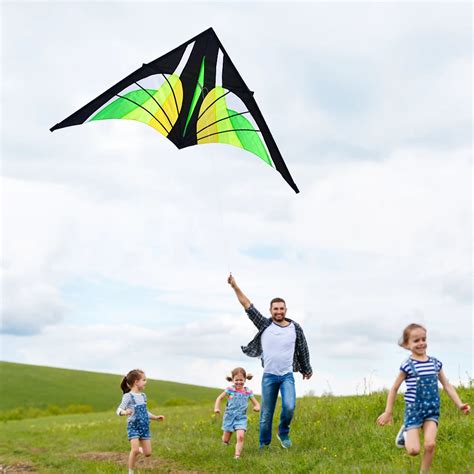 New Colorful Huge Kite Outdoor Sport Single Line Flying Kite with 30m ...