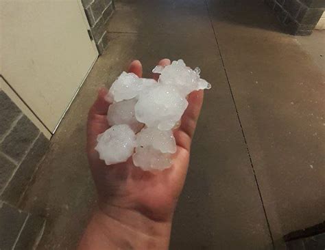 Severe Weather Brings Giant Hailstones To Texas And Florida World